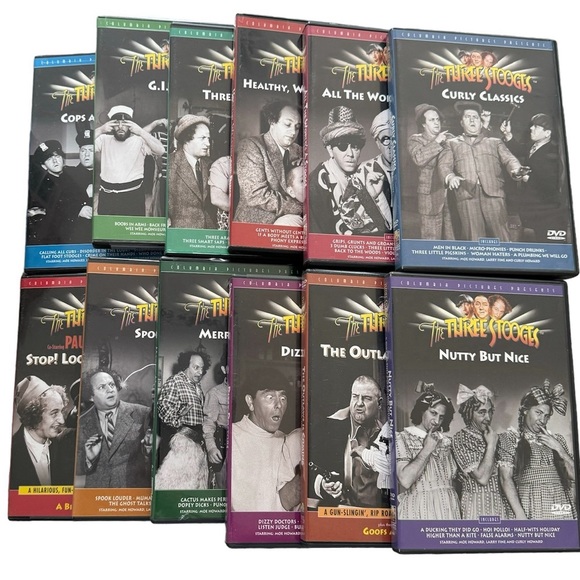 The Three Stooges DVD 12 Pack Set. - Picture 3 of 9